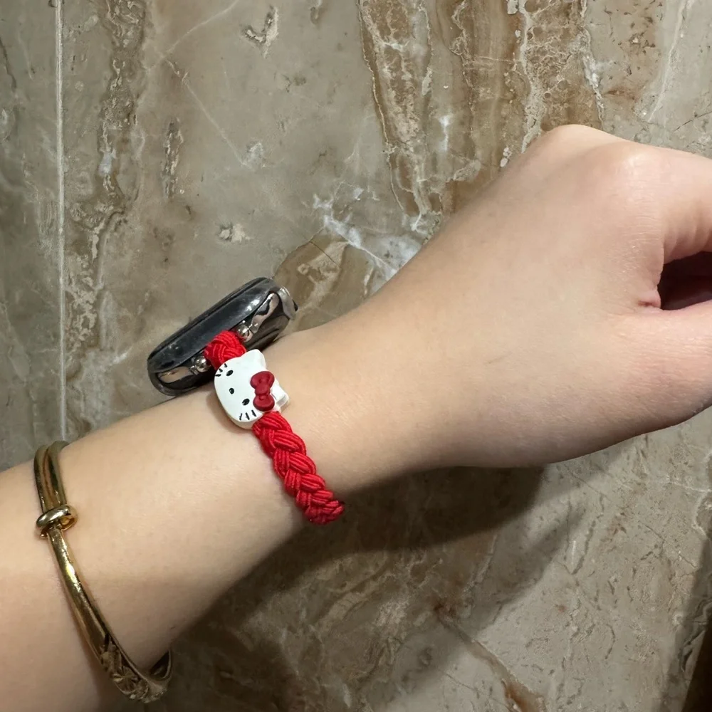 Red Hello Kitty Watch Band 38/40/41mm size Apple